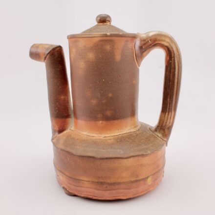 T118: Main image for Angle Spout Coffee Pot made by Linda Christianson