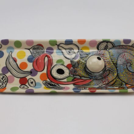 SW409: Main image for Chameleon Olive Tray made by Amanda Fangue