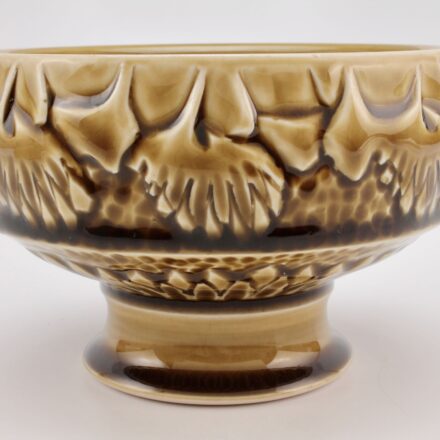 B918: Main image for Amber Margarita Cup so big its a bowl made by Lukas Easton