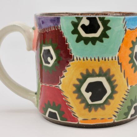 C1419: Main image for Hexagon Mug made by Colleen McCall