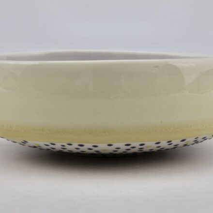 B939: Main image for cereal bowl with dots made by Brooks Oliver