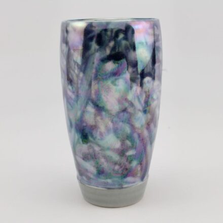 C1473: Main image for finger painted tumbler made by Brooks Oliver