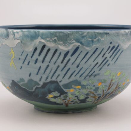 C940: Main image for landscape cup made by Adi Rex Magpie Pottery