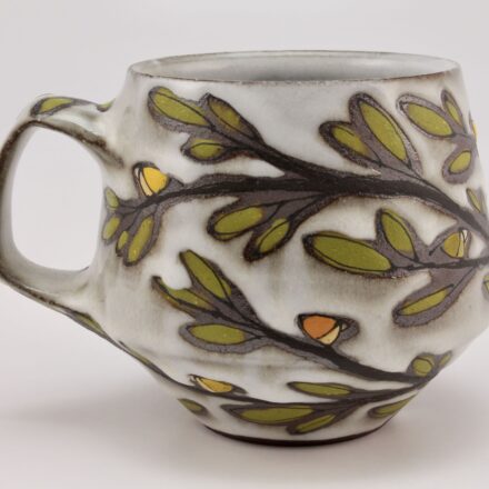 C1437: Main image for Tiny Yellow Birds Mug made by Maya Rumsey