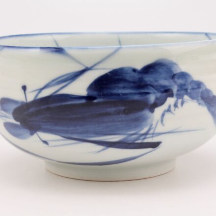 B930: Main image for Blue and White Bowl made by Unknown 